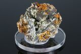 Native Silver and Cerussite Association - Bunker Hill Mine, Idaho #175879-1
